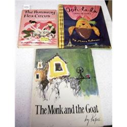 3 Childrens Books 1st Edition 1 Signed
