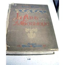 l'Art Gothique 1880 Gonse Folio Plates