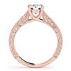 Image 2 : 1.32 CTW Certified VS/SI Diamond Solitaire Ring 18K Rose Gold - REF-371Y3K - 27559