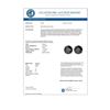 Image 3 : 3.50 CTW Fancy Black VS Diamond Solitaire Stud Earrings 10K White Gold - REF-71T5M - 36700