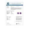 Image 3 : 4 CTW Cushion Cut Amethyst Designer Solitaire Stud Earrings 18K Yellow Gold - REF-29N3Y - 21730
