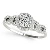 Image 1 : 1.33 CTW Certified VS/SI Diamond Solitaire Ring 18K White Gold - REF-367Y5K - 27963