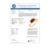 Image 2 : 1.18 CTW Pink Tourmaline Ring 10K Yellow Gold - REF-24T2M - 10794