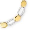 Image 2 : 4.50 CTW Certified VS/SI Diamond Necklace 14K 2-Tone Gold - REF-339W8F - 13459