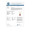 Image 2 : 1.22 CTW Ruby & Diamond Pendant 10K Yellow Gold - REF-9N3Y - 14217