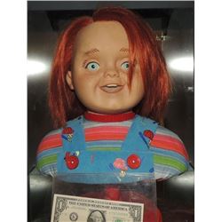 CURSE OF CHUCKY SCREEN USED HERO GOOD GUY HEAD FROM ANIMATRONIC PUPPET