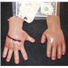 Image 1 : SEED OF CHUCKY SCREEN USED HERO ANIMATRONIC PUPPET HANDS MATCHED PAIR