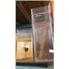 Image 1 : 2 PLEXI CONTAINERS W/ WOOD LIDS