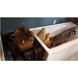 LUGGAGE UMBRELLAS AND WICKER