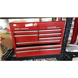 CRAFTSMAN RED TOOL CHEST W/ DRAWERS