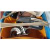 Image 2 : TOTE W/ CORDLESS SKIL SAW AND HARDHAT