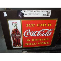 METAL COKE SIGN