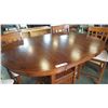 Image 4 : MODERN PUB HEIGHT DINING TABLE AND FOUR MICROFIBRE CHAIRS