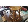 Image 2 : WOOD STOOL AND ENDTABLE