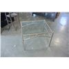 Image 1 : GLASSTOP ENDTABLE