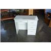 Image 1 : WHITE 4 DRAWER DESK