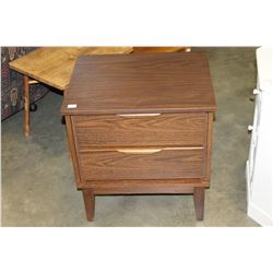 TWO DRAWER NIGHTSTAND