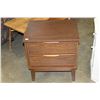 Image 1 : TWO DRAWER NIGHTSTAND