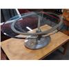 Image 1 : DESIGNER GLASSTOP COFFEE TABLE