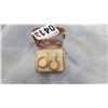 Image 1 : 14KT ITALIAN HOOP EARRINGS GENUINE