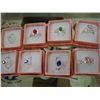 Image 1 : LOT OF EIGHT GEMSTONE RINGS