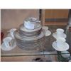 Image 1 : WEDGWOOD DEMITASSE SET AND HAND PAINTED LIMOGE SET