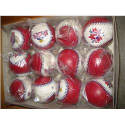 TRAY OF BASEBALLS