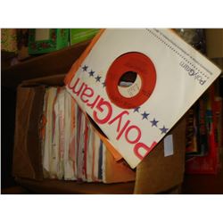 BOX OF 45S RECORDS