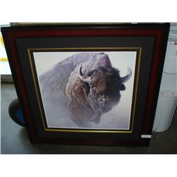 ROBERT BATEMAN BISON PRINT