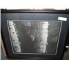Image 1 : TYLER THOMPSON FRAMED WOLF PRINT