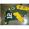 Image 1 : GREEN BAY PACKERS SUPER BOWL JACKET AND AARON RODGERS NFL JERSEY