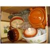 Image 2 : BOX OF MEDALTA WARE AND VINTAGE TIN, ETC