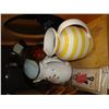 Image 1 : GLASS SHADE PITCHERS AND TEALIGHT HOLDER