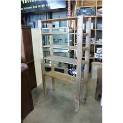 WOOD PANTRY SHELF