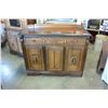 Image 1 : ANTIQUE WALNUT SERVER