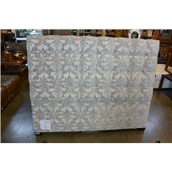 QUEEN SIZE FABRIC HEADBOARD