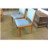 Image 3 : PAIR OF TEAK MCM DINING CHAIRS