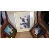 Image 1 : 2 CAT PAINTINGS AND DUCK PICTURE