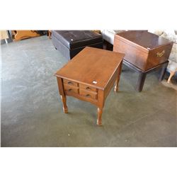 VINTAGE MAPLE 1 DRAWER NIGHTSTAND