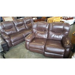 LAZY BOY RECLINING SOFA AND LOVESEAT