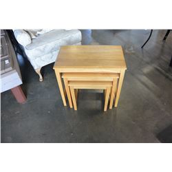 PINE NESTING TABLES