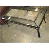 Image 1 : PAIR OF GLASS AND TILE TOP ENDTABLES AND COFFEE TABLE