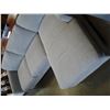 Image 3 : NEW MODERN GREY FABRIC 2 PIECE SECTIONAL SOFA RETAIL $1899