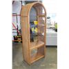 Image 1 : TALL BENTWOOD SHELF UNIT