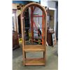 Image 2 : TALL BENTWOOD SHELF UNIT
