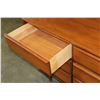 Image 3 : WALNUT 9 DRAWER DRESSER