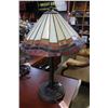 Image 2 : TABLE LAMP WITH STAINED GLASS SHADE