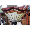 Image 2 : FLOOR LAMP WITH STAINED GLASS SHADE