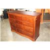 Image 2 : BROWN 12 DRAWER DRESSER