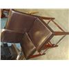 Image 2 : PAIR OF LEATHER DINING CHAIRS